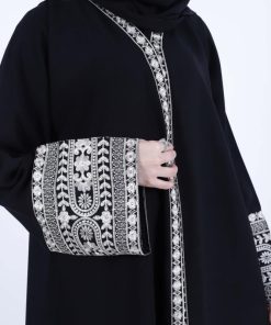 Alternative view of عبايات بيست - عباية نص كلوش أنيقة بتصميم مميز-123