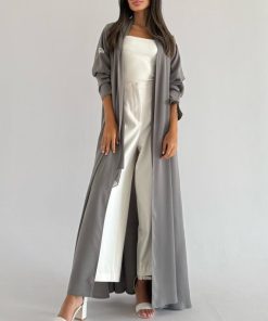 Alternative view of عبايه كريب قصة نص كلوش