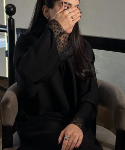 عبايات بيست - عباية صيفية بقماش انترنت-450