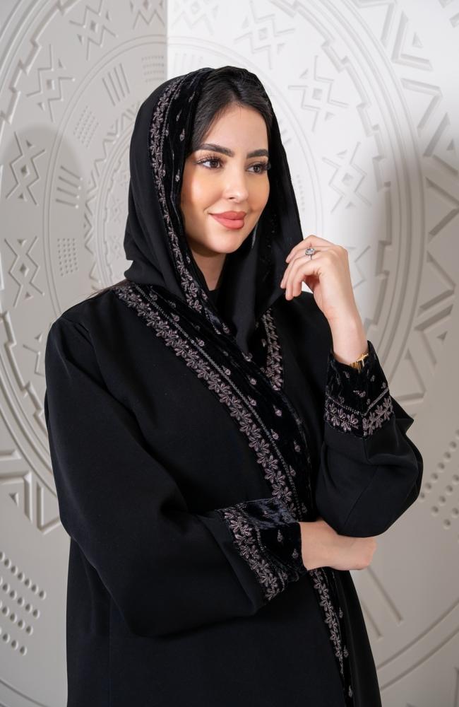 عبايات بيست - نص كلوش فخمة-633