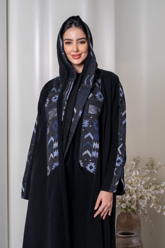 عبايات بيست - نص كلوش فخمة-607