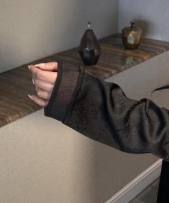 عبايات بيست - عباية صيفيه بتدخيله جاكار-Q888