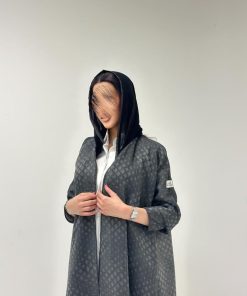 Alternative view of عباية لنن هندي رسمة خاصة توفيس