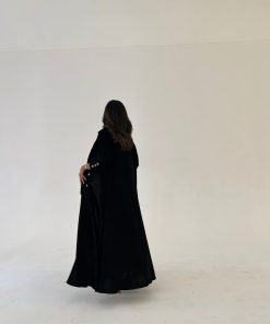 Alternative view of عبايات خمرة - عباية جاكيت رسمي مع جيوب