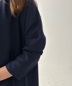 Alternative view of عباية من الكريب البارد نص كلوش