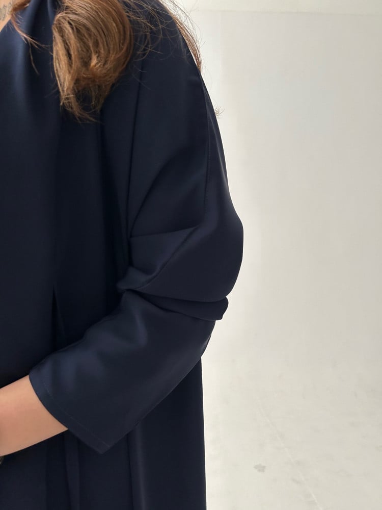 عباية من الكريب البارد نص كلوش - Image 2