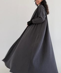 عباية صوف ايطالي قصة ربع كلوش