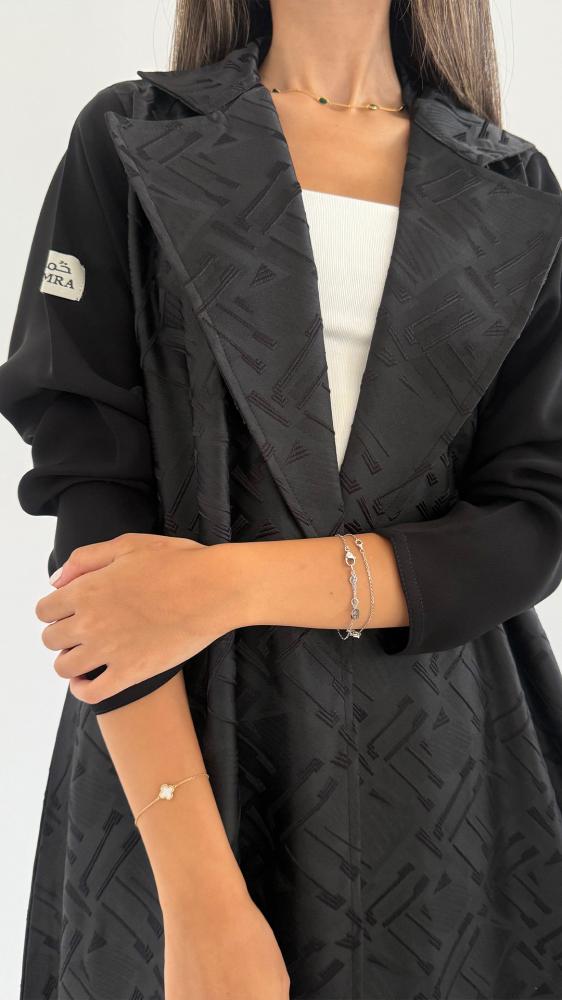 عبايات خمرة - عبايه تفته جاكار قصة نص كلوش