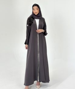 Alternative view of عباية كريب بارد قصه نص كلوش