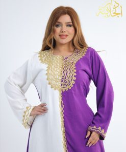 Alternative view of دار الجلابية - جلابية قطن سي واي مطرزة يدوي