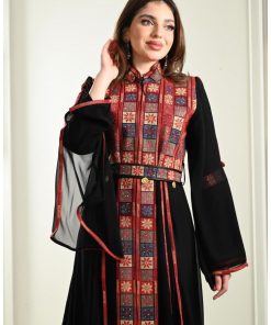 دار الجلابية - عباية حور بتطريز إيتامين سيناوي