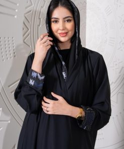 عبايات بيست - سوبر ندى نص كلوش-644