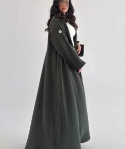 عباية صوف أيطالي ربع كلوش