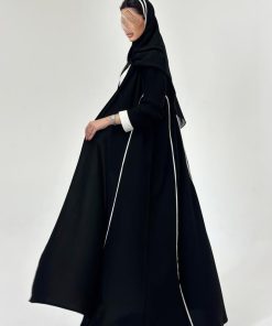 عبايات خمرة - عباية كريب انترنت قصة نص كلوش