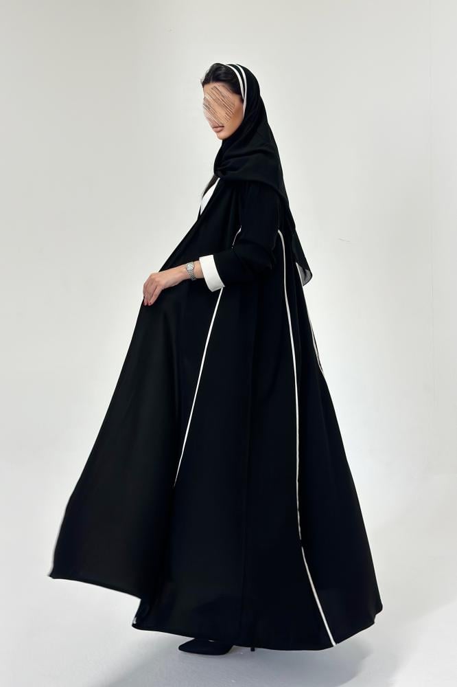 عبايات خمرة - عباية كريب انترنت قصة نص كلوش