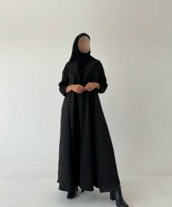 Alternative view of عبايات خمرة - عباية شامواه جوانب تفتة