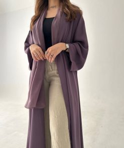 Alternative view of عباية كريب بارد قصة نص كلوش