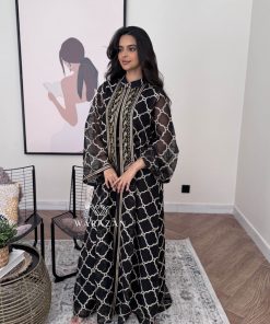 Alternative view of ورزان - جلابيه ملكيه بحزام من الخصر