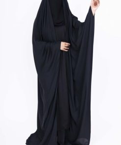 Alternative view of دار امتنان - بكج أصالة و أناقة عباية رأس واسعة و برقع ذهبي- 1593