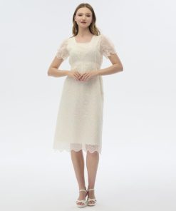 Alternative view of افورا  - فستان بنقشة أنيقة