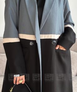 Alternative view of دار امتنان - عباية سوداء بليزر صيفية- 1538