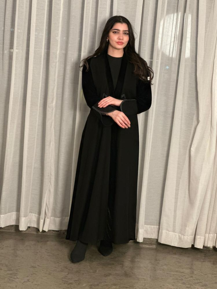 مارينا للعبايات - عباية "هيام"اسود