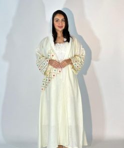 Alternative view of مارينا للعبايات - عبايت دلال لون بيج فاتح