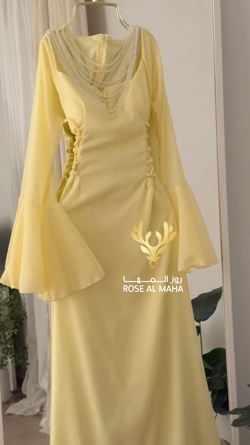 روز المها - فستان ناعم شيفون - Image 2