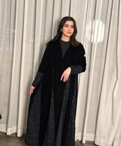 Alternative view of مارينا للعبايات - عباية" اشجان "اسود و كحلي