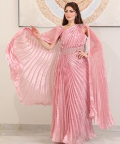 Alternative view of تريجر آيلاند - فستان بلون وردي لؤلؤي كسرات