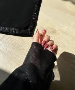 Alternative view of الفيروز  - عباية تالا اكمام لماع