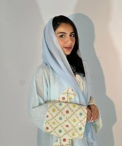 Alternative view of مارينا للعبايات - عباية دلال لون سماوي