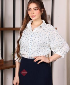 قميص نسائي مشجر انيق