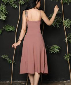 Alternative view of تريجر آيلاند - فستان ناعم قصير اكتاف مكشوفه