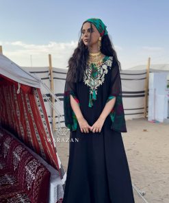 Alternative view of ورزان - جلابية ملكية بتدخيلة ورد