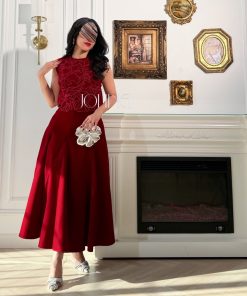 جولينا - طقم مخمل عودي