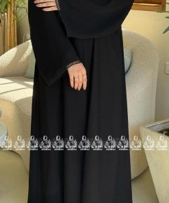 الفيروز  - عباية الاناقة بشيك ناعم