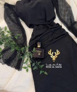 Alternative view of روز المها - فستان اسود لمعه كم طويل