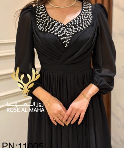 Alternative view of روز المها - فستان اسود ناعم