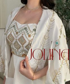 Alternative view of جولينا - طقم العيد قطعتين اوف وايت