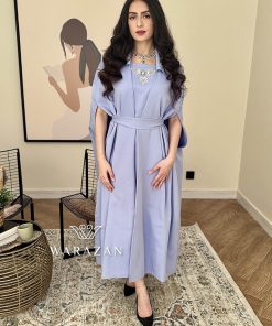 Alternative view of ورزان - جلابية انيقة بتصميم ناعم للمناسبات