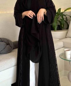 عزة المتميزة - عباية كوردون اسود