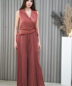 Alternative view of أوبرا فاشن - جمبسوت حرير ستان مكسر من الاسفل