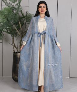 Alternative view of ورزان - جلابيه قطعتين باكمام واسعه