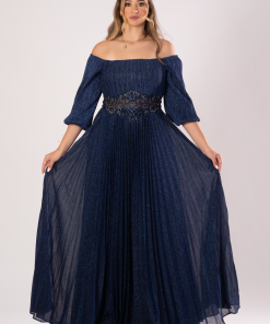 تريجر آيلاند - فستان سهرة طويل لماع