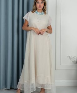 لورا فاشن - جلابية نسائية أنيقة بتصميم ناعم