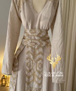 روز المها - فستان رمضاني مطرز