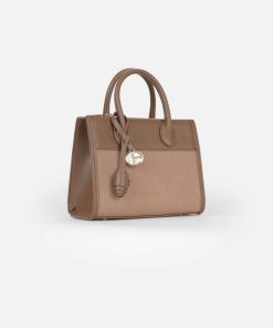 Alternative view of أوبرا فاشن - شنطة يد نسائية فاخرة بتفاصيل انيقه من كريسبلا – لون بني