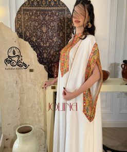 Alternative view of جولينا  - جلابية بلون ابيض