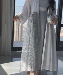 ورزان - جلابية قطعتين بتطريز مميز